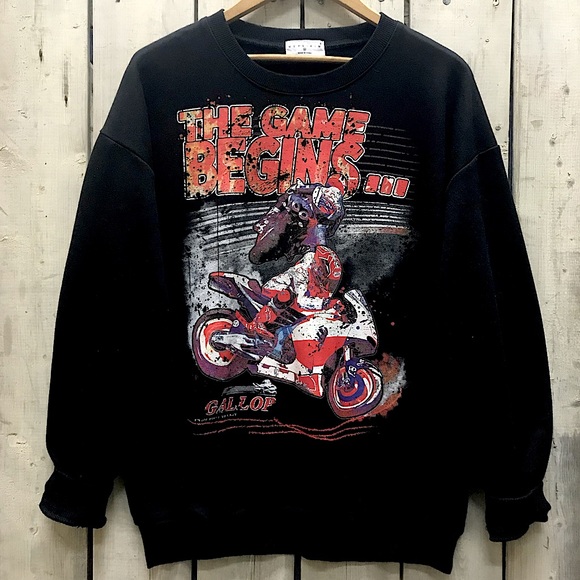 Biker Racing Sweatshirt - Picture 2 of 6